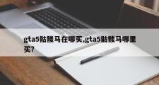 gta5骷髅马在哪买,gta5骷髅马哪里买?